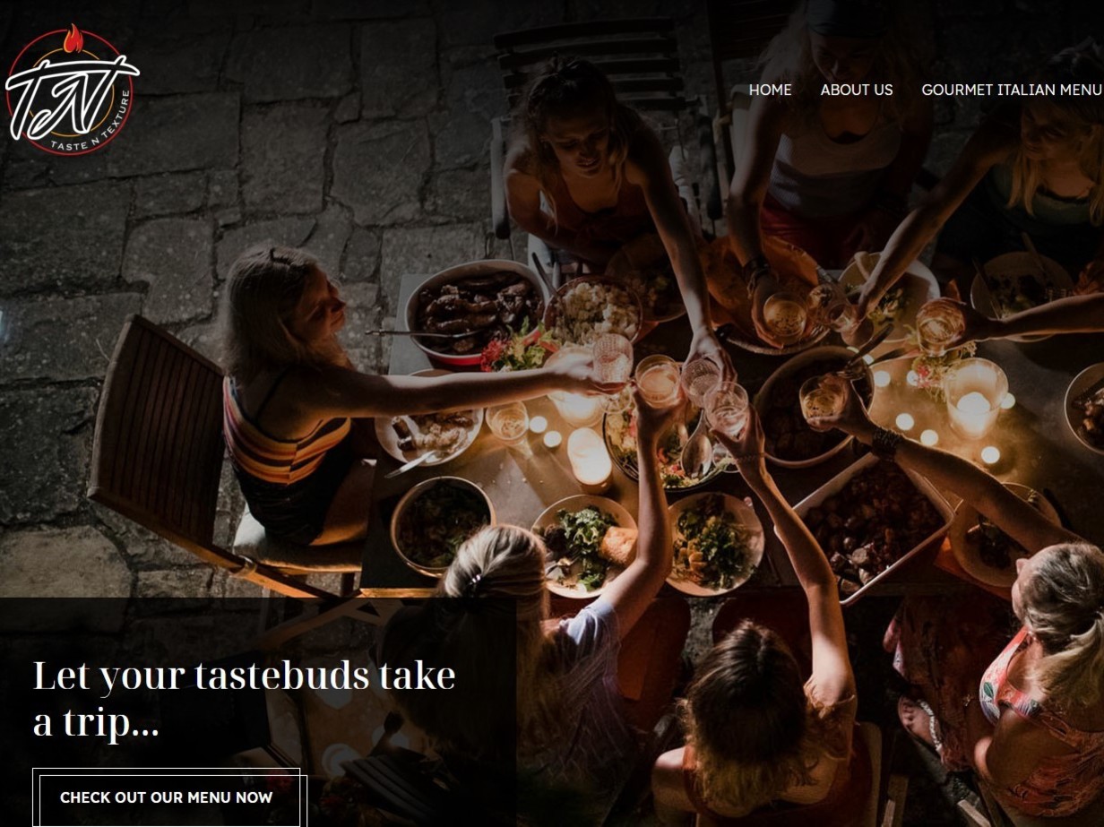 Image of Taste and Texture website